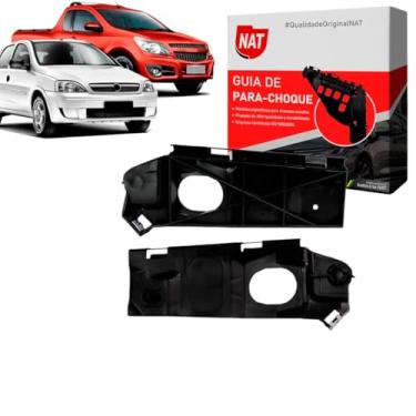 Imagem de Suporte Guia Parachoque Novo Corsa E Montana 2002 Até 2012 Dianteiro (Lado Direito Dianteiro)