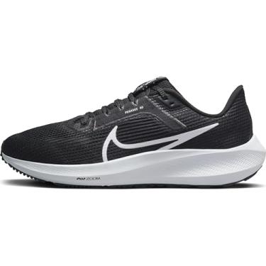 Imagem de Nike Tênis de corrida feminino W Air Zoom Pegasus 40, Preto/Branco-Cinza Ferro, 7 UK (8 US)