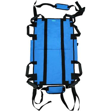 Imagem de Eslinga de transferência resistente para movimento, cinto de transferência de paciente com alças para levantar, girar, sentar, lavável, reutilizável, para incontinência, bariátrico, idoso, a