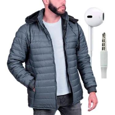 Imagem de Jaqueta Bobojaco Masculino Nylon Masculino + Fone de Ouvido-Masculino