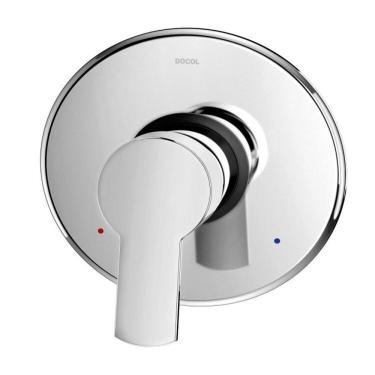 Imagem de Kit 3 Acabamentos Monocomando para Chuveiro e Ducha Higiênica de Chess/gali Docol Cromado