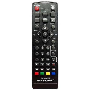 Imagem de Controle Remoto Conversor Digital Multilaser - Eletronica Castro
