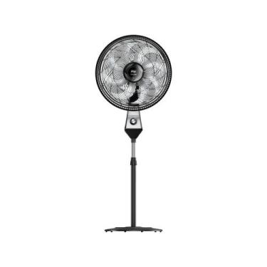 Imagem de Ventilador Wap Flow Turbo 50cm 8 Pás 3 Velocidades Preto e Cinza, Pret