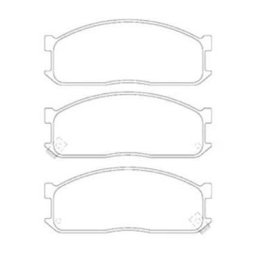 Imagem de Pastilha De Freio Besta 2.2 Dianteira Sistema Akebono 1275 Syl