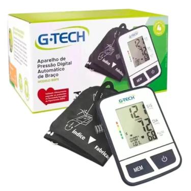 Imagem de Aparelho Para Medir Pressão Arterial de Braço Digital Automático G-Tech