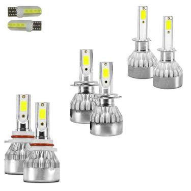 Imagem de Kit ultra led volkswagen gol g7 2017/2019 20000 lúmens 6500k (h1h7hb4)