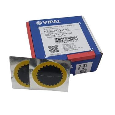 Imagem de Remendo Câmara de Ar R03 Vipal 60 Mm Cx C/65 Bike Moto Carro