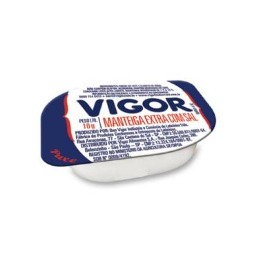 Imagem de Manteiga Vigor Extra Com Sal Blister Sache  Caixa 192 x 10 GR