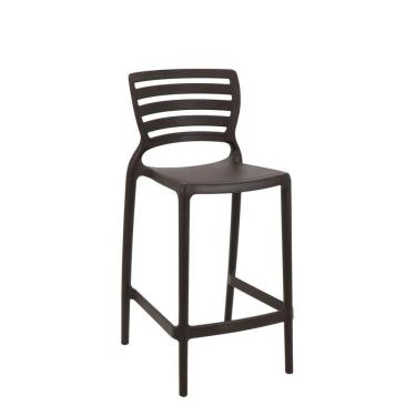 Imagem de Cadeira Tramontina Sofia Alta Residencia Em Polipropileno E Fibra De Vidro Marrom