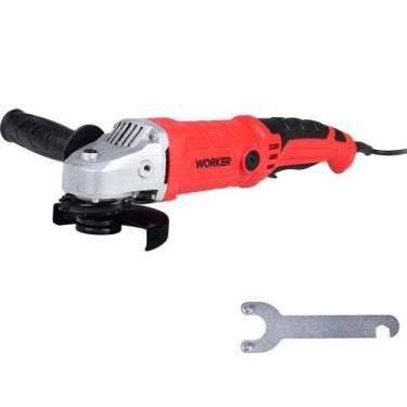 Imagem de Esmerilhadeira Angular 4.1/2" 11000rpm 900W 220V Worker, 220V