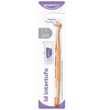 Imagem de Escova de Dentes para Aparelho Intertufo 3MM - Powerdent, Amarelo