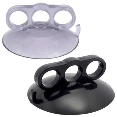 Imagem de Kit 2 Ventosas Garra 3 Dedos Pvc 110Mm Martelinho De Ouro - H Plástico