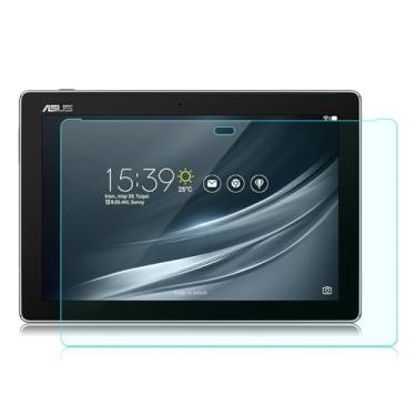 Imagem de Zrengp Película protetora de tela de vidro temperado ultra transparente 9H para ASUS ZenPad 10 10S Z300 Z300CX Z300C Z300CG Z300CL Z301ML Z301MFL P023 Z300M Z301M P00C Z500M ZT500KL (para Zenpad 11 0S