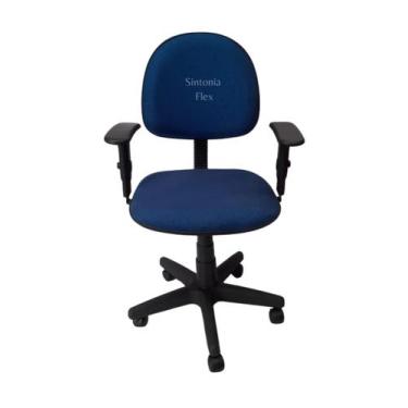 Imagem de Cadeira Executiva Giratoria Braço Regulagem Altura E Pistão - Sintonia