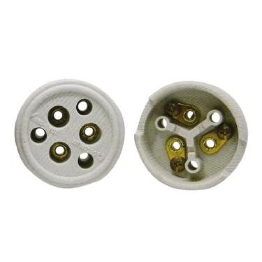 Imagem de Tomada Porcelana Externa 3 Polos 20A Decorlux, Branco