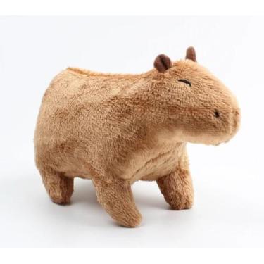 Imagem de Capivara Filó Brinquedo De Pelucia Adorável Fofa Famosa 30cm - Pandora