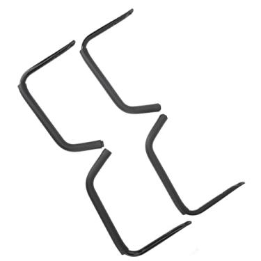 Imagem de Racks de Caiaque, 4 Pack Heavy Duty Wall Mount Canoe Hooks, Suporte Autônomo de Caiaque para Prancha de Surfe Snowboard Paddle Board, Armazenamento de Garagem Com (58x30x15cm /