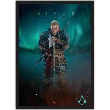 Imagem de Quadro Decorativo Assassins Creed Games Jogos Geek Decorações Com Mold