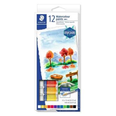 Imagem de Tinta para Aquarela Staedtler 12 Cores, 8880