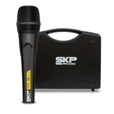 Imagem de Microfone Profissional SKP Pro 35XLR Dinâmico C/Cabo 5m, Preto