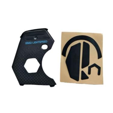 Imagem de Capa de contrapeso traseira e substituição de pés de mouse para mouse Logitech G502 Lightspeed sem fio para jogos preto
