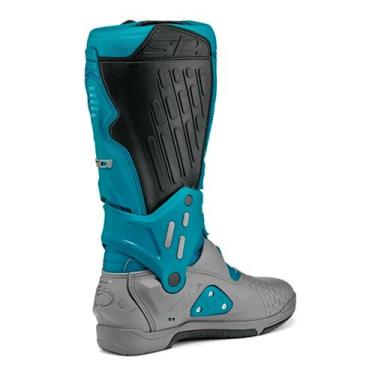 Imagem de Bota Sidi MX Crossair, CINZA/PETROLEO, 40