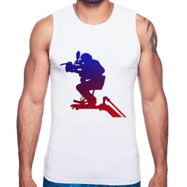 Imagem de Regata Cinegrafista - Foca na Moda, Branco, GGG