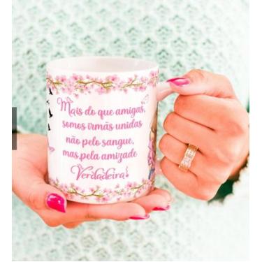 Imagem de Caneca amigas para sempre 325 ML EM CERAMICA - Vanmix Presentes