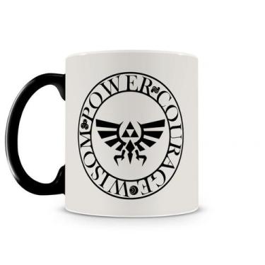 Imagem de Caneca Mágica Legend Of Zelda Triforce MOD 2 - Starnerd