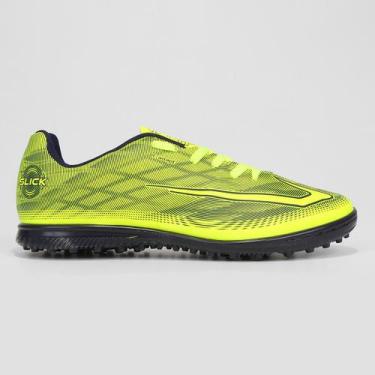Imagem de Chuteira Futebol Society Topper Slick IV, Amarelo neon, 42