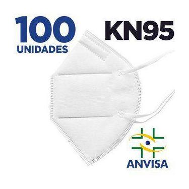 Imagem de Kit 100 - Máscara KN95 - proteção hospitalar N95 - Anvisa - Intex / Su