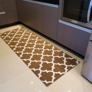 Imagem de Passadeira de cozinha 2.00x0.70 Antiderrapante - bello lar decorações