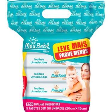 Imagem de Toalhas Umedecidas Meu Bebê ULTRA 250 Folhas - Make