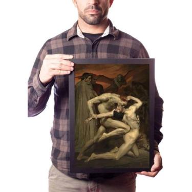 Imagem de Quadro Dante E Virgílio No Inferno Arte Nudes Decoração - Fanarte