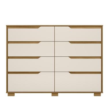 Imagem de Comoda Georgia Quarto com 8 Gavetas