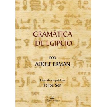 Imagem de Gramática de Egipcio por Adolf Erman - Grupo editor Visión Net