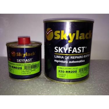Imagem de Verniz skyfast hs reparos rápidos skylack repintura automotiva