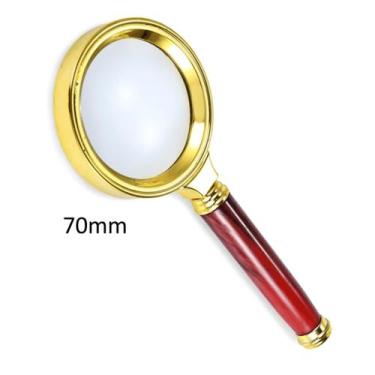 Imagem de Lupa De Luxo Lente De Aumento 10x 70mm Visualização MF70 - JIAXI