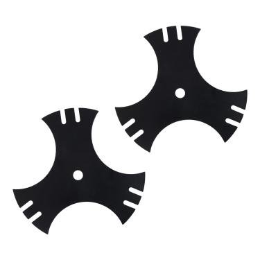 Imagem de VIRTIONZ 2Pack Edger Blade 9'' 3side Star with 5/8'' Center Hole Replaces 781-0748-0637, 781-0748,981-0748, 40-009, 7185767, 490-105-M017,CMXGZAM105017