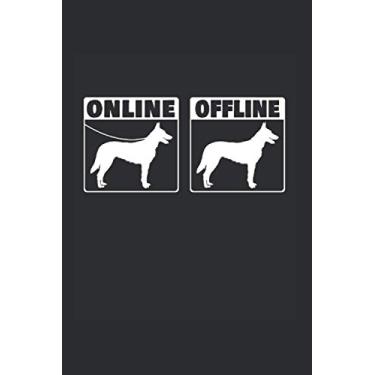 Imagem de Hollandse Herder Notebook: Hollandse Herder saying Dutch Shepherd Dog / 6x9 inches / 120 graph sites