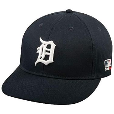 Imagem de Boné de beisebol adulto réplica MLB vários times caminhoneiro boné ajustável MLB licenciado, Detroit Tigers - Casa