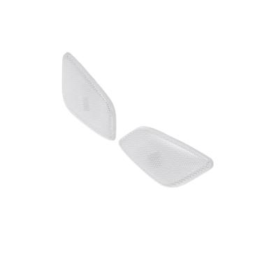 Imagem de Motoforti Par de luzes marcadoras laterais do para-lama dianteiro do carro, tampa de lâmpadas, lente transparente, seta, luzes de estacionamento, acessórios de carcaça, adequado para Jeep Wrangler