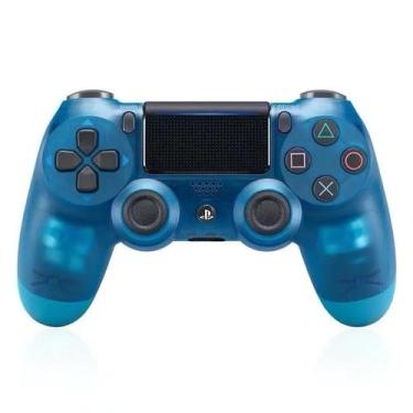 Imagem de Controle Gamer para PC, Smart TV e Console - NoBrand, azul transparent