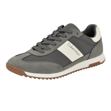 Imagem de Calvin Klein Tênis masculino Galent, Cinza claro/branco 050, 40