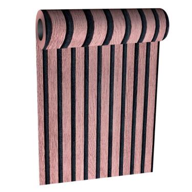 Imagem de Papel de Parede Decorativo Adesivo Ripado 1 Rolo 45cm x 5m - Rio Home