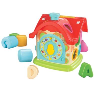 Imagem de Brinquedo Musical Casa Divertida Com Luz E Som