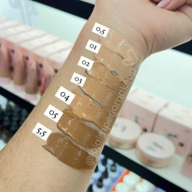 Imagem de Base liquida hyluronic matte - nina makeup, 2,5