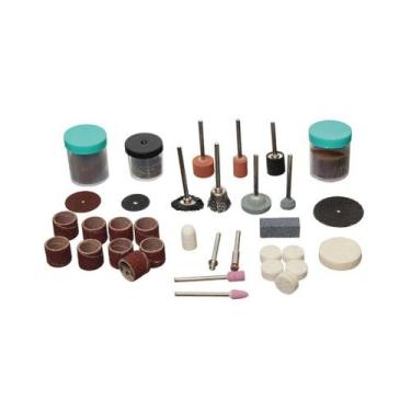 Imagem de Kit Acessórios para Retífica Pontas Polidores Discos de Corte 105 Peça