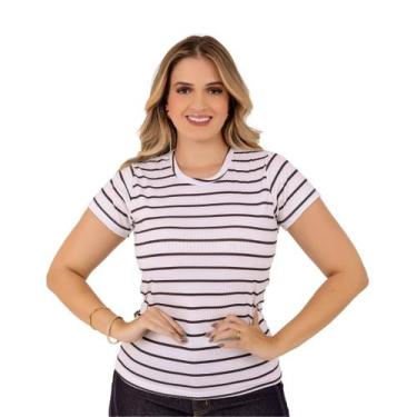 Imagem de Blusinha Feminina Suede Curta Diversas Estampadas - Fortaleza Jeans, G