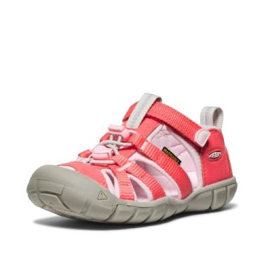 Imagem de KEEN Sandália unissex infantil Seacamp 2 Cnx, Dubarry/Pink-a-boo, 26 BR